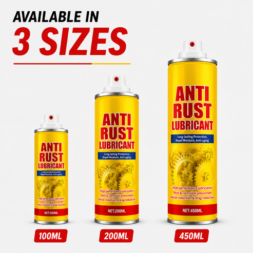 Anti Rust Lubricant Spray – Cars, Bikes & Home Use