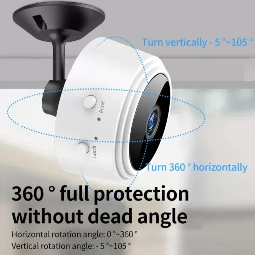 Mega Sale Offer - Mini Portable Wireless A9 Security Camera 1080P HD
