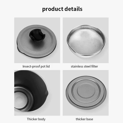 Stainless Steel Oil Filter Pot (Best Quality)