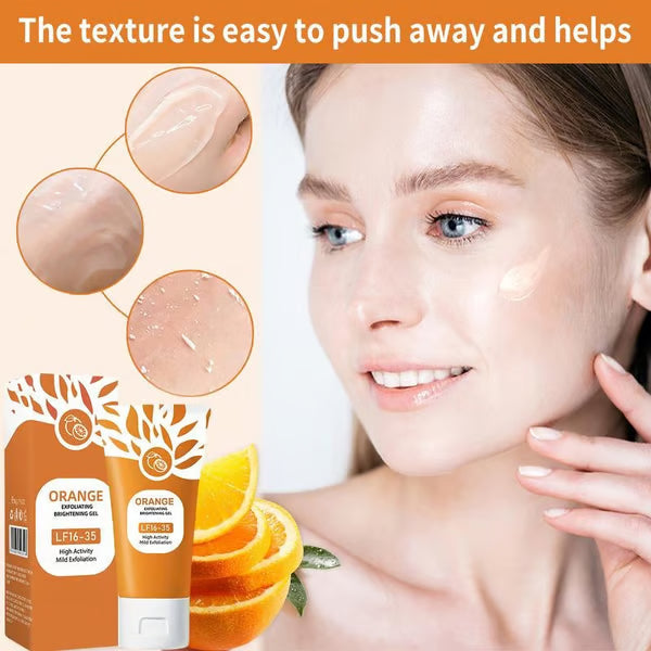 Orange Enzyme Exfoliating Gel – Gentle Peel for Smooth & Glowing Skin