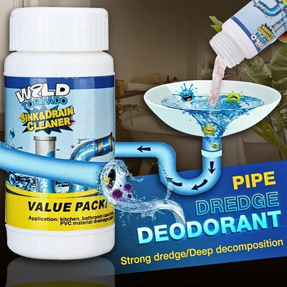 Pipeline Drain Cleaner (Quick Wash Sink and Drain Cleaner)