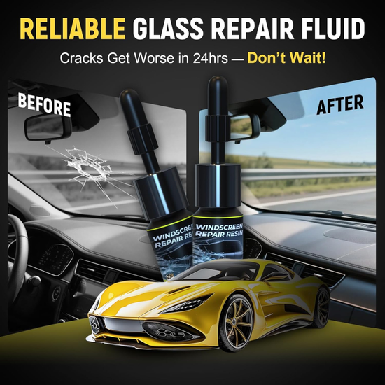 Glass Repair Kit – Windshields, Windows & Mobile Screens