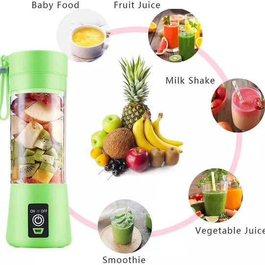 Portable USB Rechargeable Juice Blender