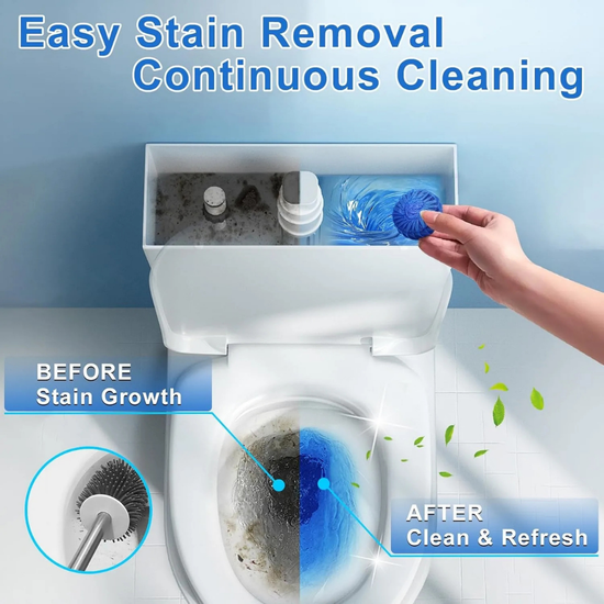 Automatic Toilet Cleaning Tablets – Long-Lasting Freshness