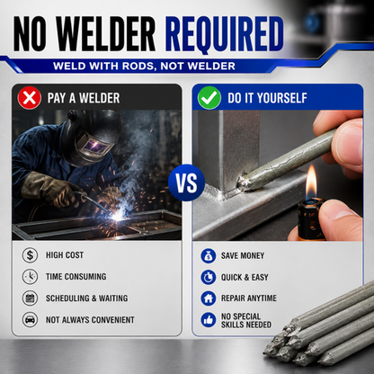 Low Temperature Welding Rods – Universal Metal Repair