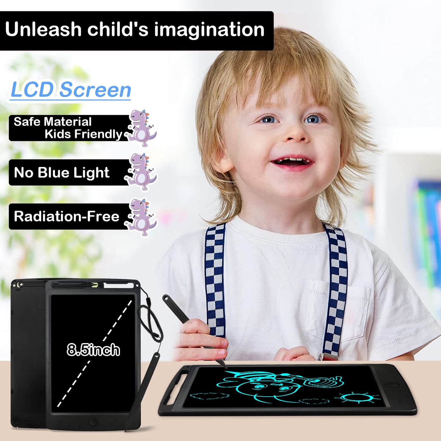 Mega Sale Offer - LCD Graphics Tablet for Kids Writing and Drawing Pad