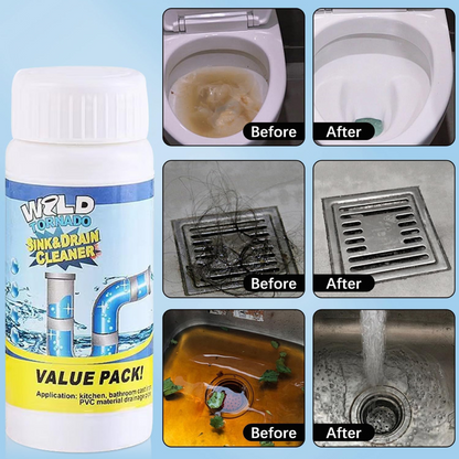 Pipeline Drain Cleaner (Quick Wash Sink and Drain Cleaner)