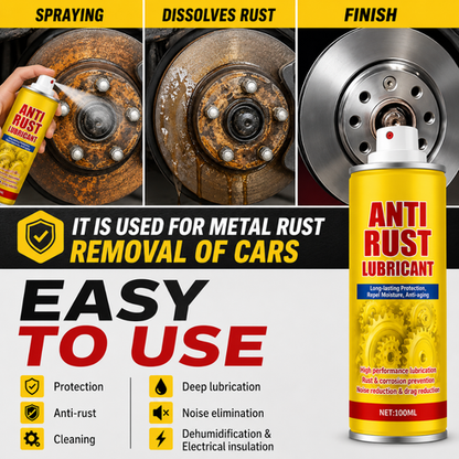 Anti Rust Lubricant Spray – Cars, Bikes & Home Use