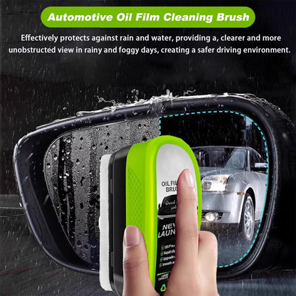 Powerful Glass Cleaning Board,Oil Film Brush 2.0