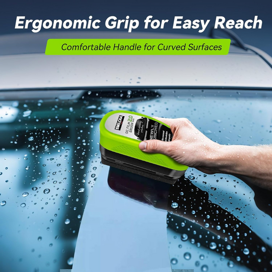 Powerful Glass Cleaning Board,Oil Film Brush 2.0