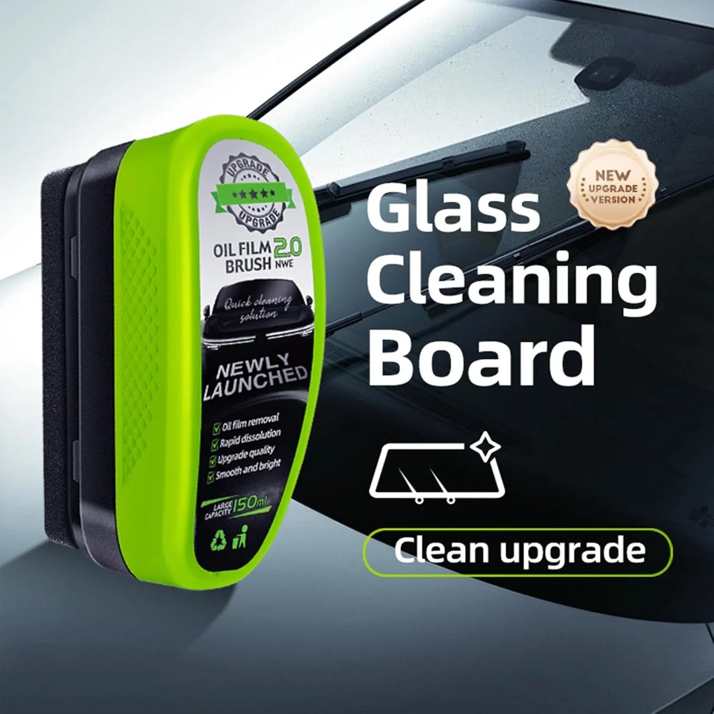 Imported Glass Cleaner Polish (Get a FREE Liquid Bottle with Your Order! )