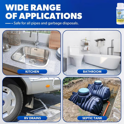 Pipeline Drain Cleaner (Quick Wash Sink and Drain Cleaner)