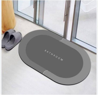 Super Absorbent & Anti Slip Floor, Bath Mat ( Non-Slip PVC Bathroom Rug Easy to Clean )