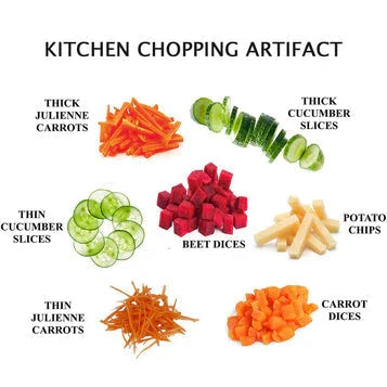 Imported Multi-Purpose Kitchen Vegetable Slicer - Multifunctional Mandoline chopper in Rs 1999