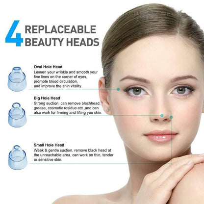 DermaSuction Multifunctional Cleaning Instrument For Pimple Removal Blackhead Remover